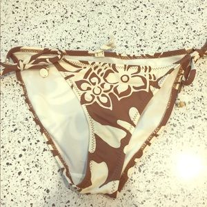 Aeropostal floral print bikini bottom